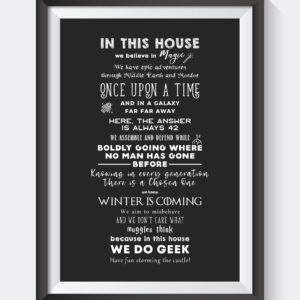 In this House We Believe In Magic