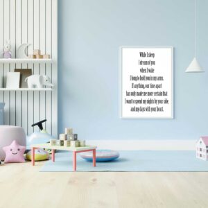 While I sleep I dream of you